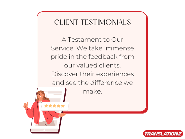 Client Testimonial